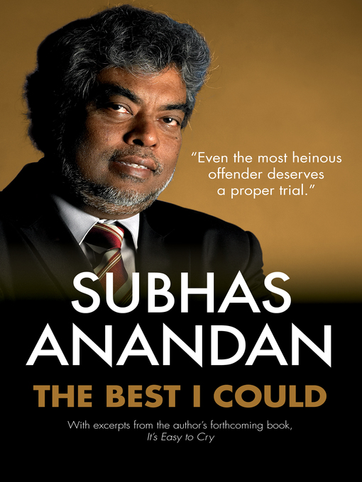 Title details for The Best I Could by Subhas Anandan - Available